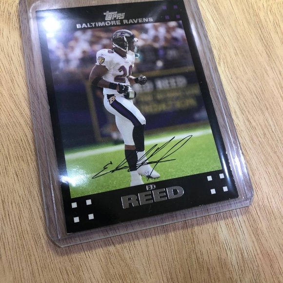 Ed Reed - Topps Trading Card - Picture 3 of 3